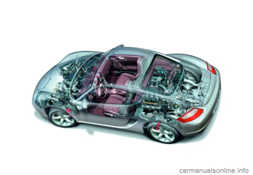 PORSCHE CAYMAN 2007 1.G Owners Manual 