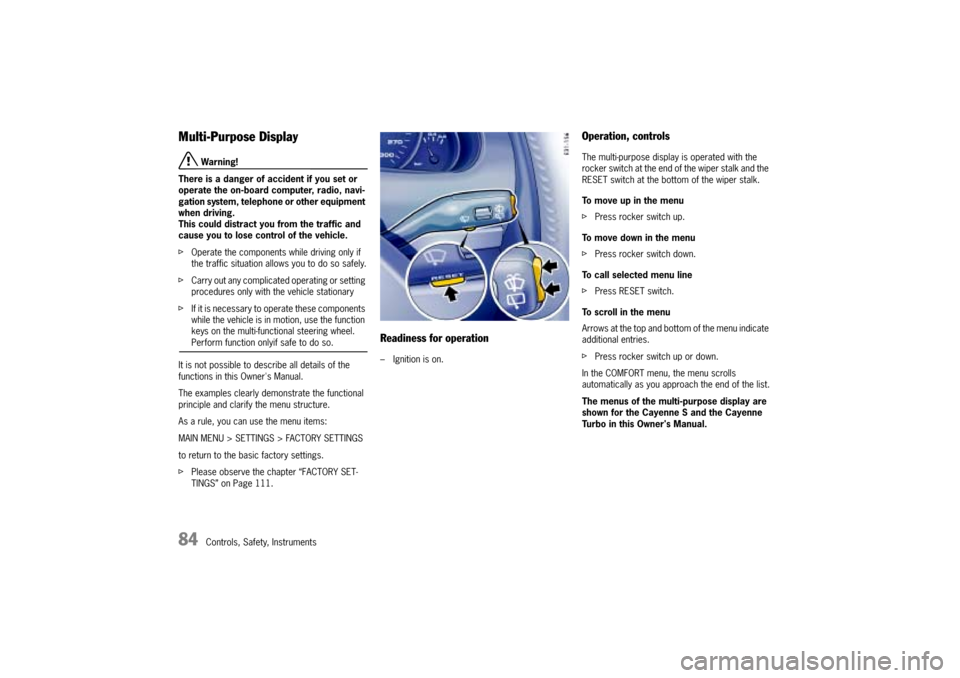 PORSCHE CAYNNE S 2004 1.G Owners Manual -


$;"
+1

	

#.
/!	
#	

	
	

!
%	
	(	(
"
#


(
!
	
!	0

$