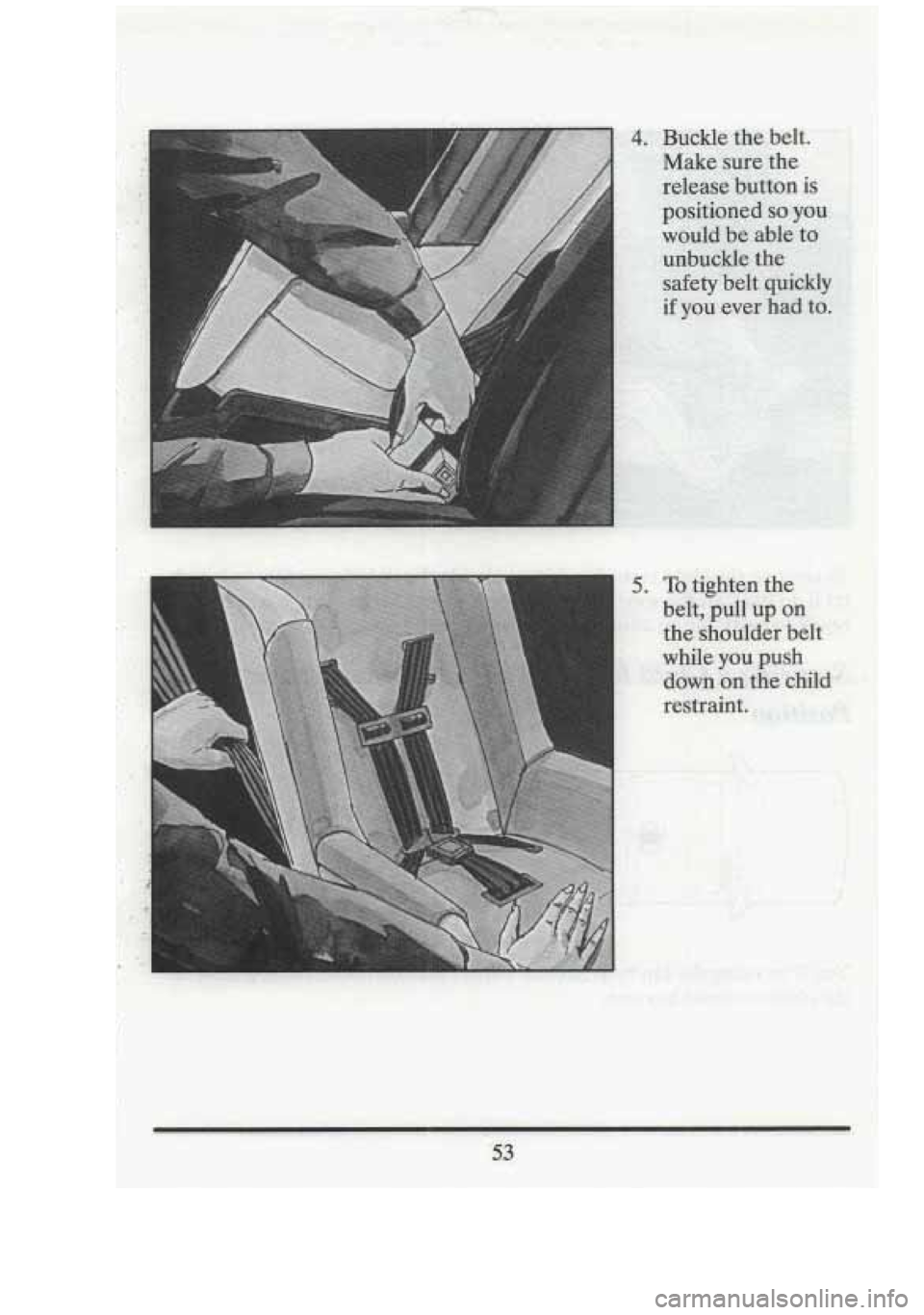 CADILLAC FLEETWOOD 1994  Owners Manual 