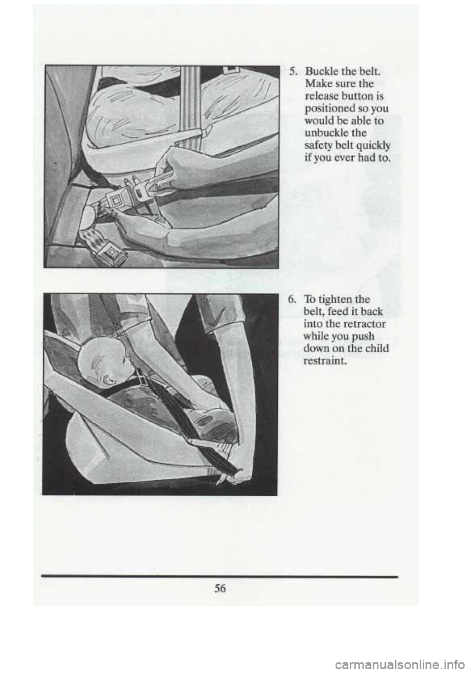 CADILLAC FLEETWOOD 1994  Owners Manual I 
- 5.  