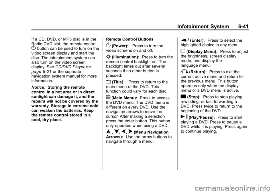 CADILLAC SRX 2010 2.G Owners Manual 