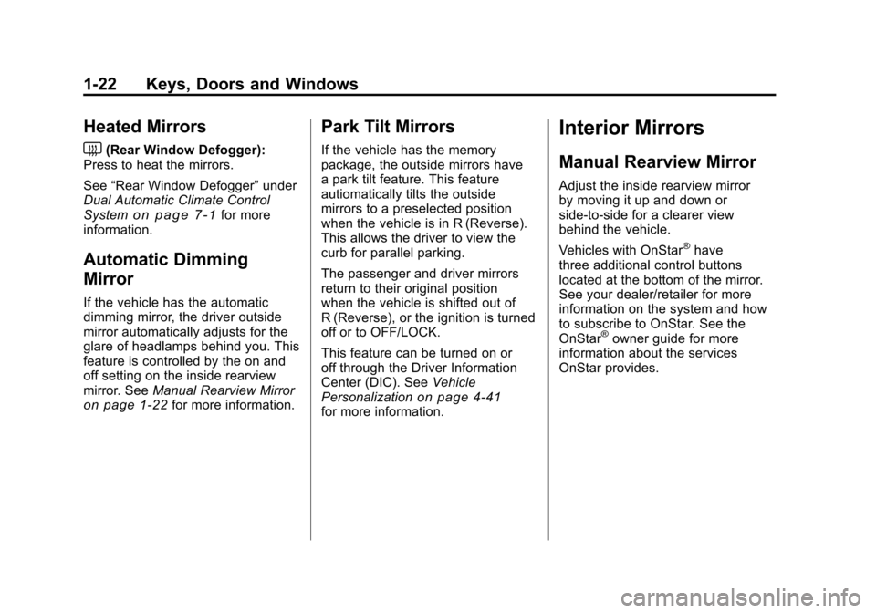 CADILLAC SRX 2010 2.G Owners Manual 