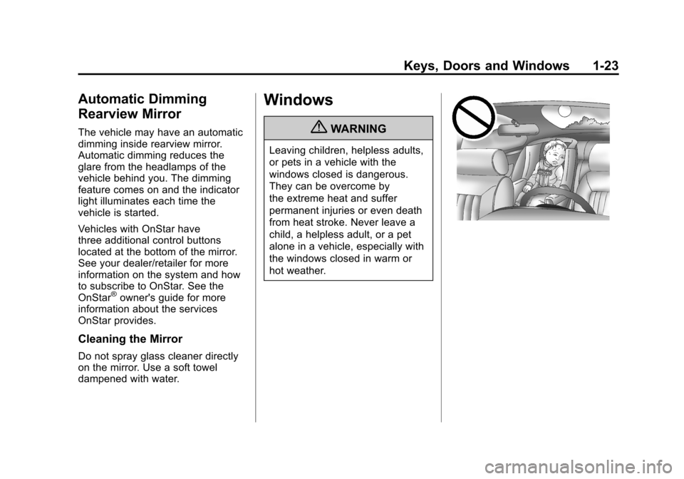 CADILLAC SRX 2010 2.G Owners Manual 