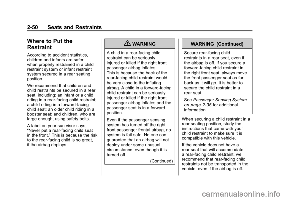 CADILLAC SRX 2010 2.G Owners Manual 