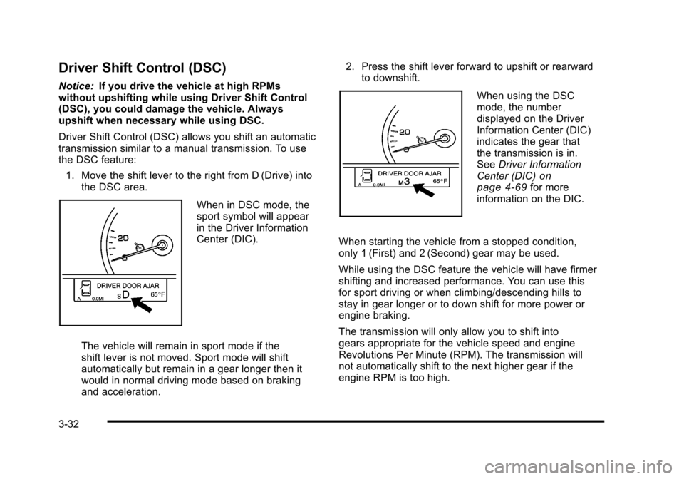 CADILLAC STS 2010 1.G Owners Manual 