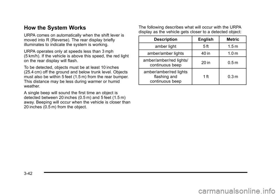CADILLAC STS 2010 1.G Owners Manual 