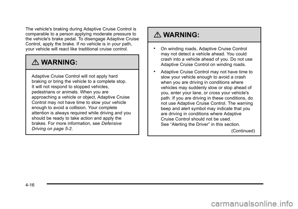CADILLAC STS 2010 1.G Owners Manual 