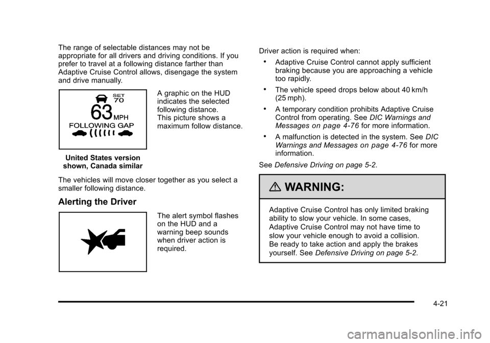 CADILLAC STS 2010 1.G Owners Manual 