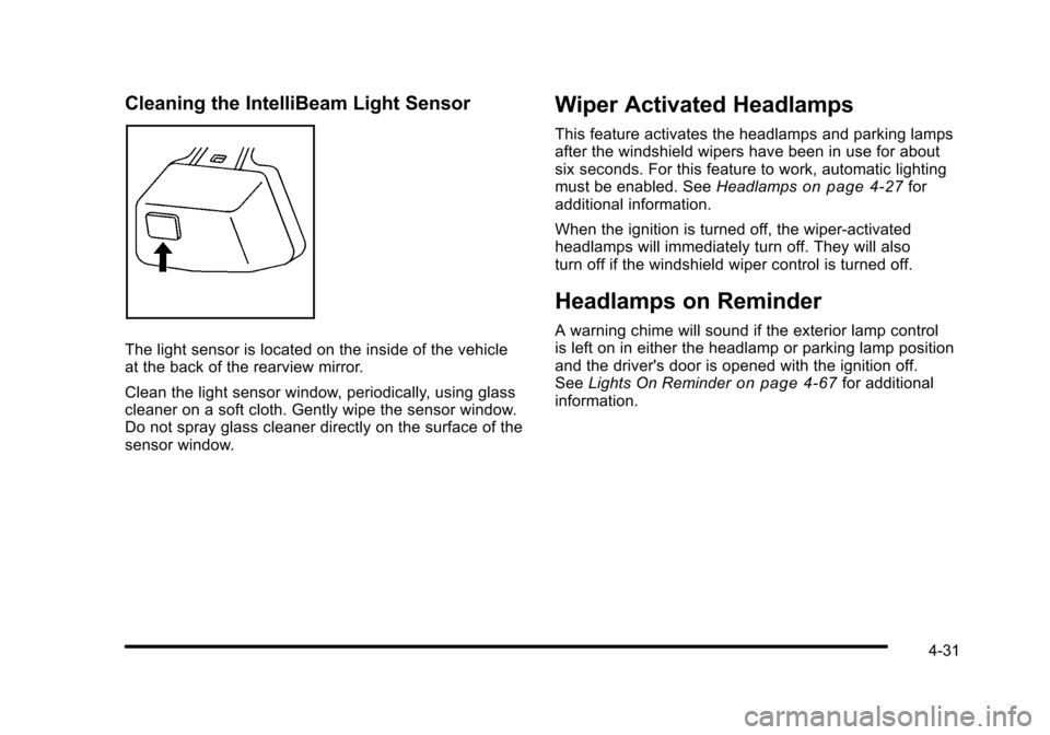 CADILLAC STS 2010 1.G Owners Manual 