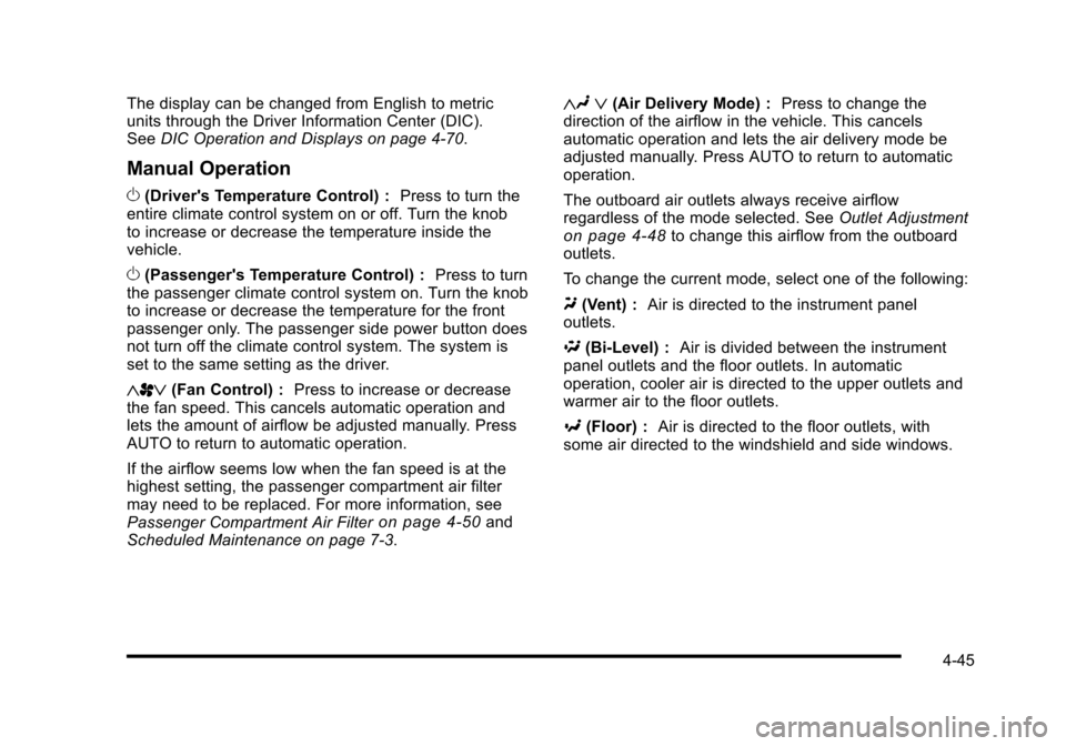 CADILLAC STS 2010 1.G Owners Manual 