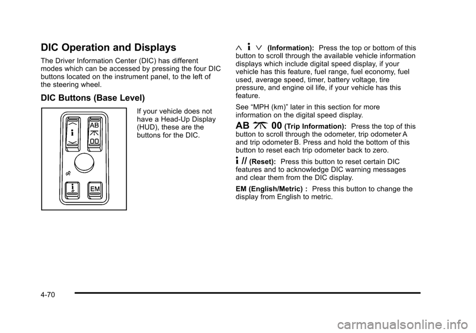 CADILLAC STS 2010 1.G Owners Manual 