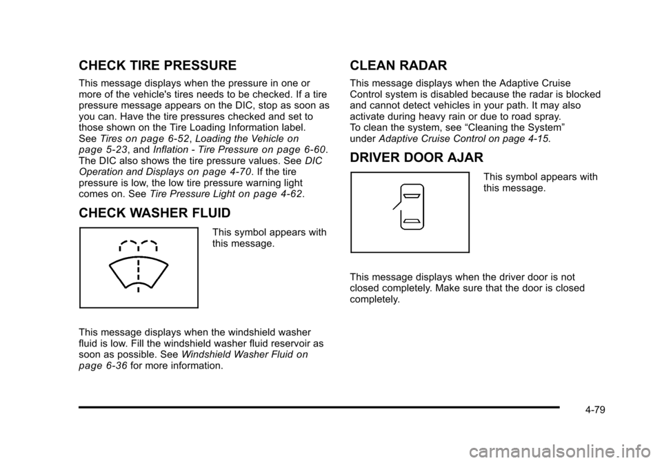 CADILLAC STS 2010 1.G Owners Manual 