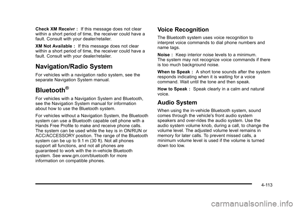 CADILLAC STS 2010 1.G Owners Manual 