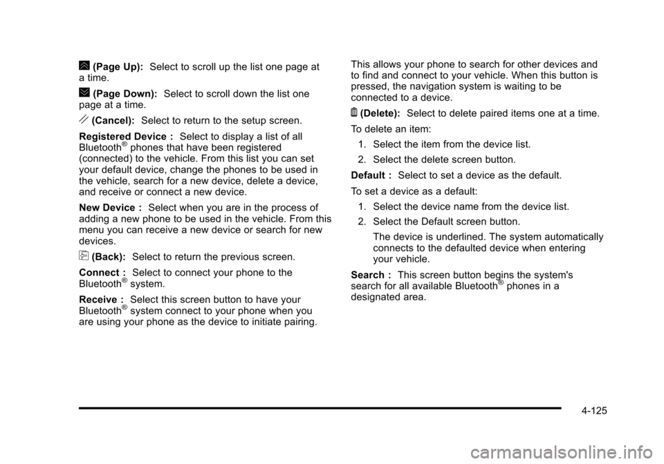 CADILLAC STS 2010 1.G Owners Manual 