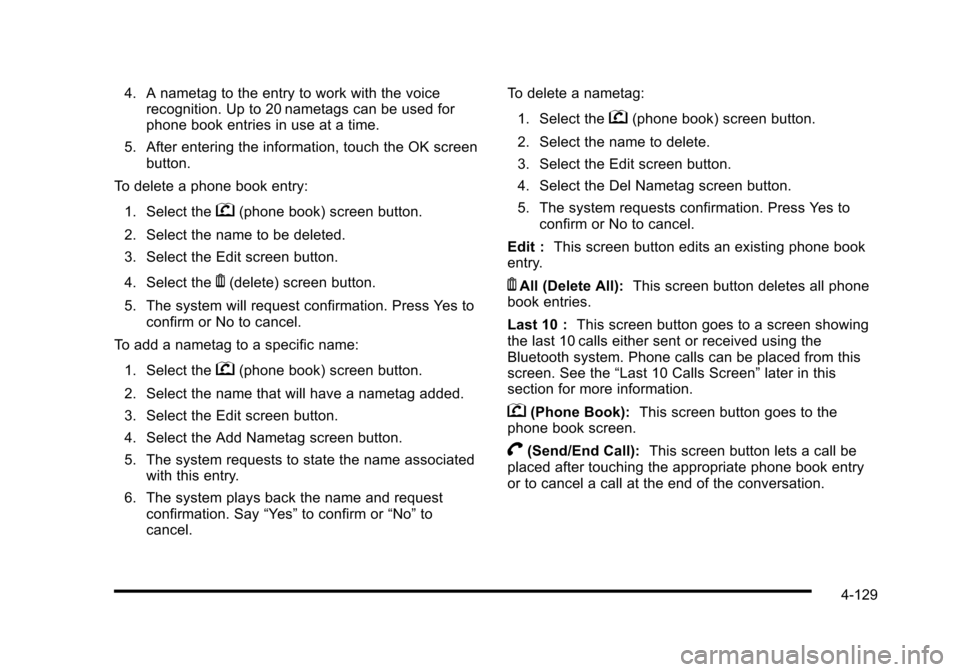 CADILLAC STS 2010 1.G Owners Manual 