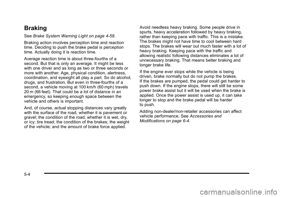 CADILLAC STS 2010 1.G Owners Manual 