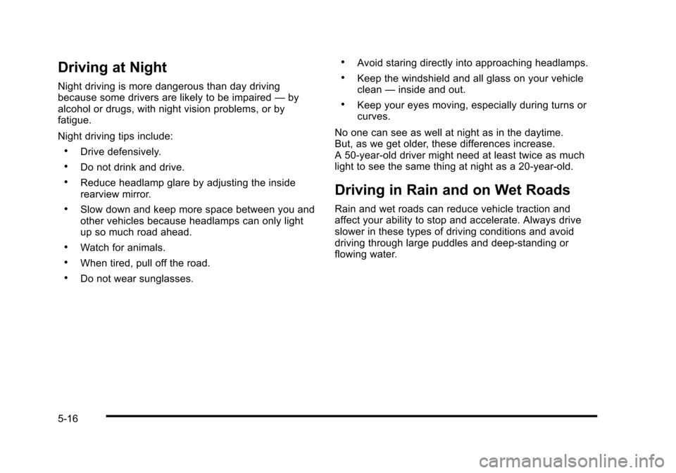 CADILLAC STS 2010 1.G Owners Manual 