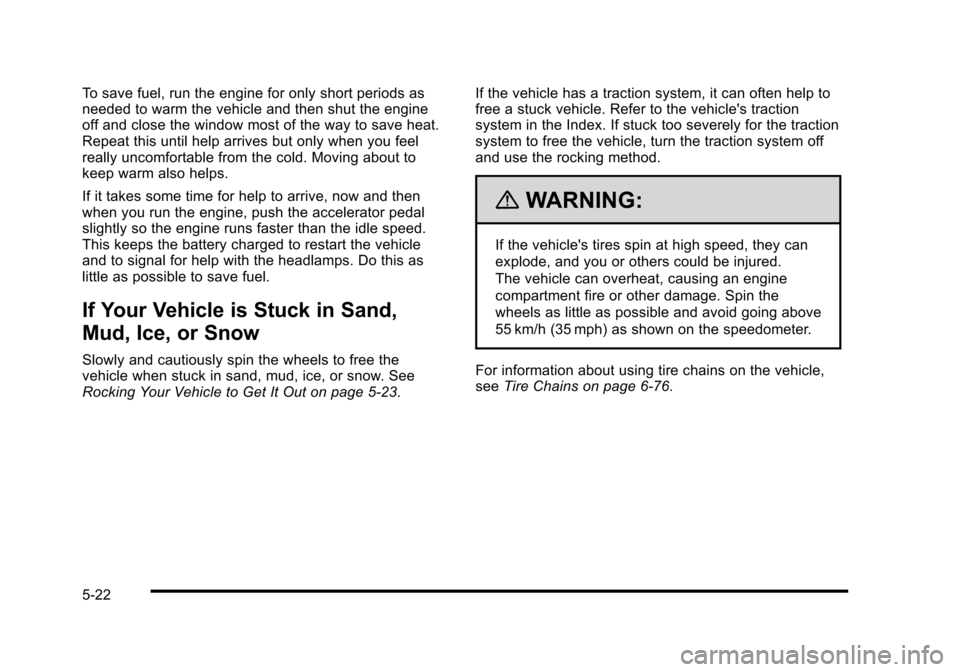 CADILLAC STS 2010 1.G Owners Manual 