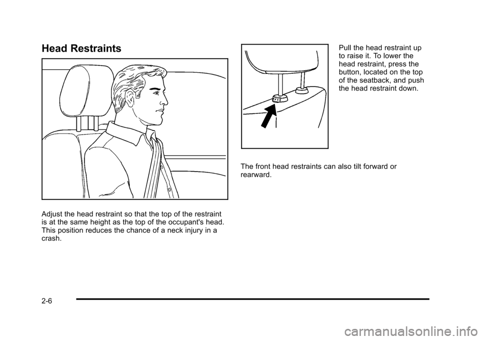 CADILLAC STS 2010 1.G Owners Manual 