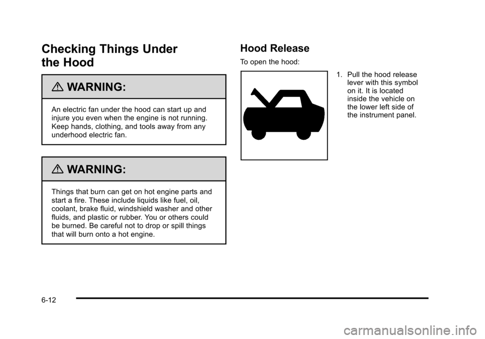 CADILLAC STS 2010 1.G Owners Manual 