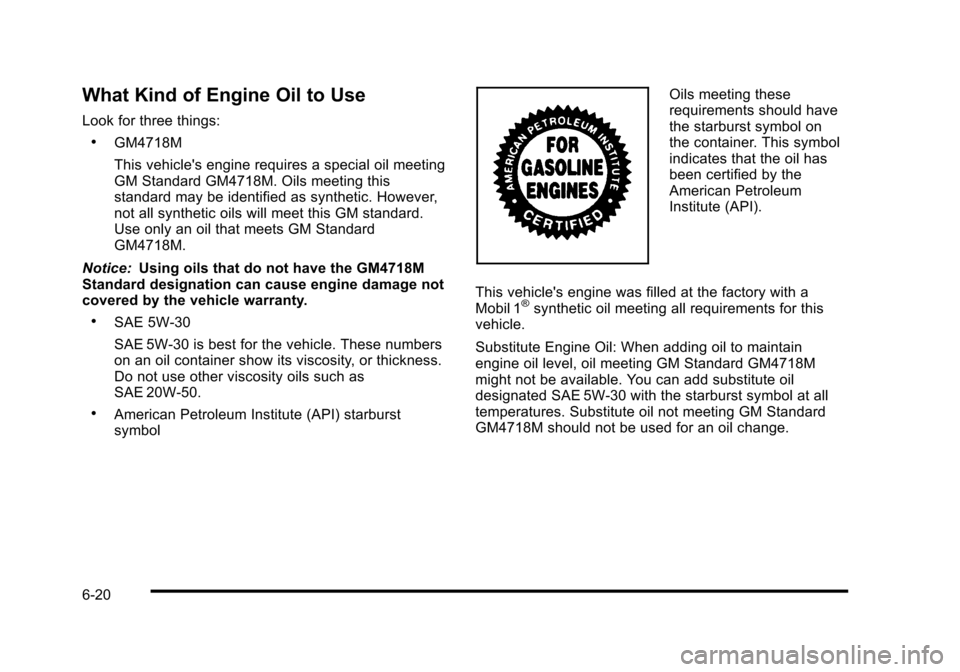 CADILLAC STS 2010 1.G Owners Manual 