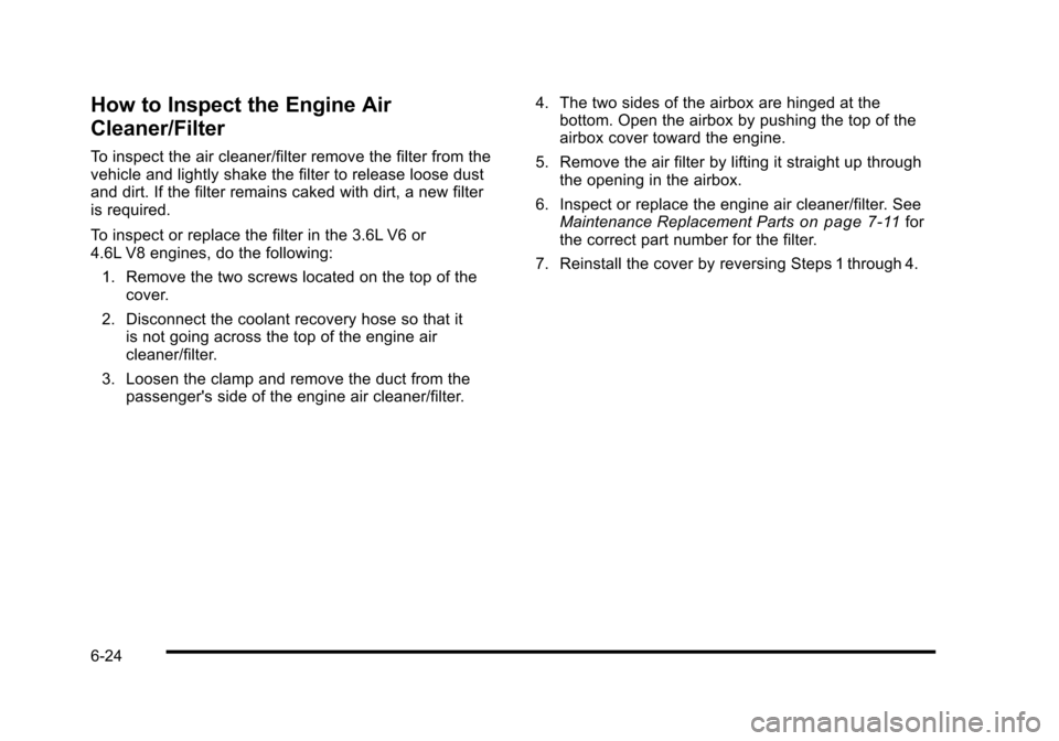 CADILLAC STS 2010 1.G Owners Manual 
