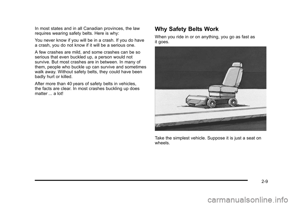 CADILLAC STS 2010 1.G Owners Manual 