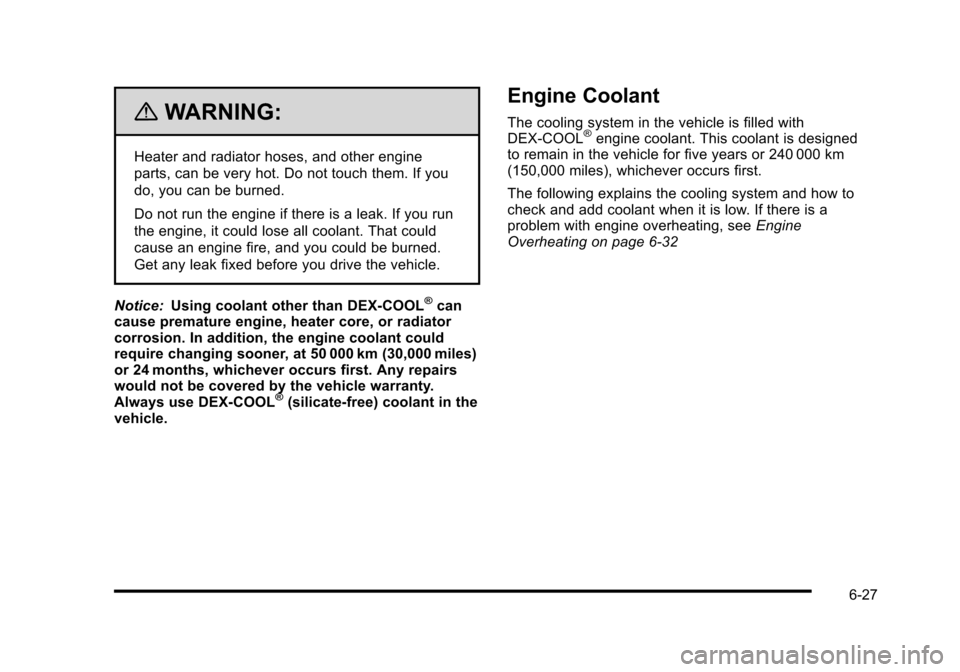 CADILLAC STS 2010 1.G Owners Manual 
