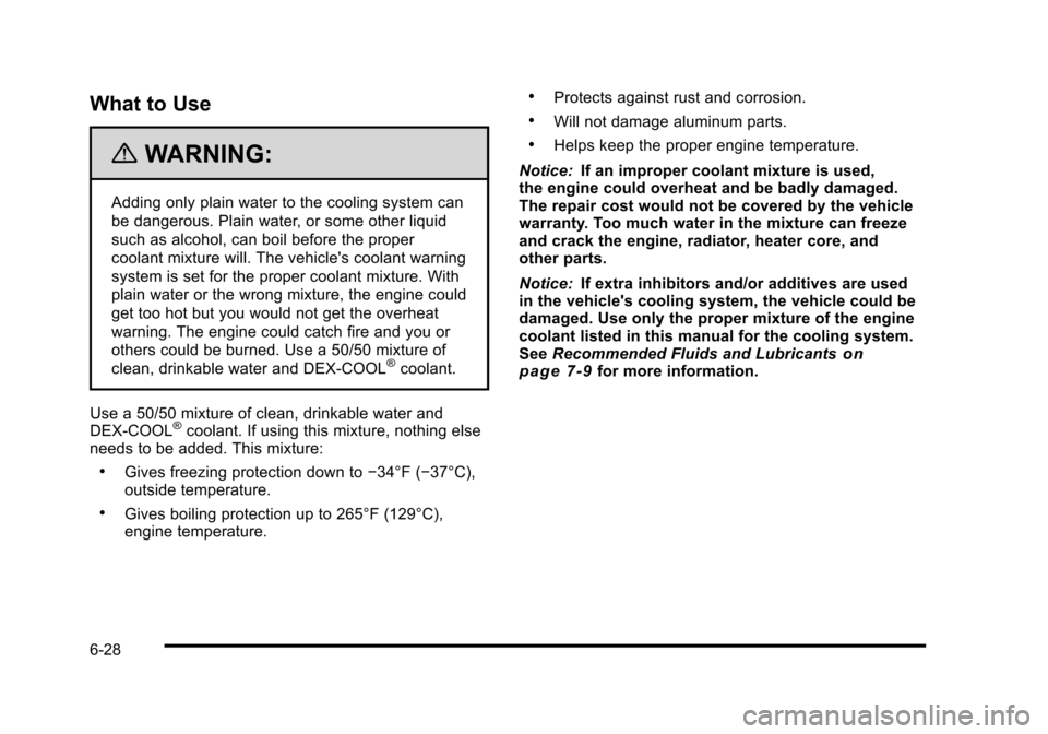 CADILLAC STS 2010 1.G Owners Manual 
