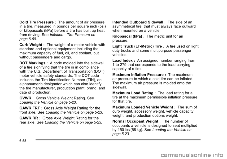 CADILLAC STS 2010 1.G Owners Manual 