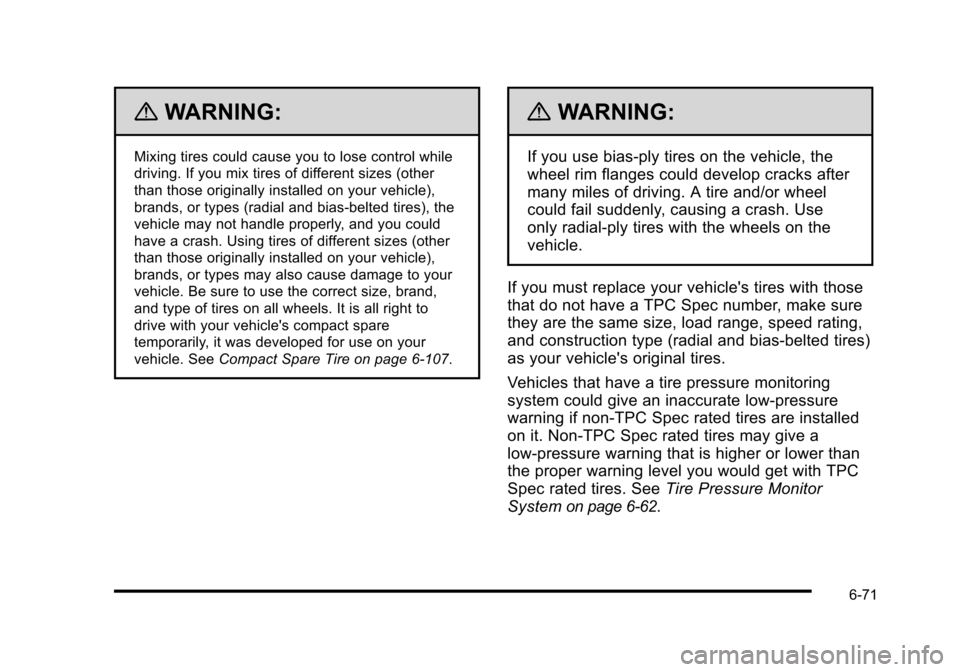 CADILLAC STS 2010 1.G Owners Manual 
