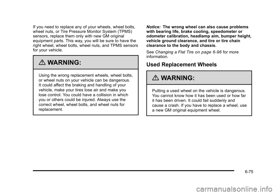 CADILLAC STS 2010 1.G Owners Manual 