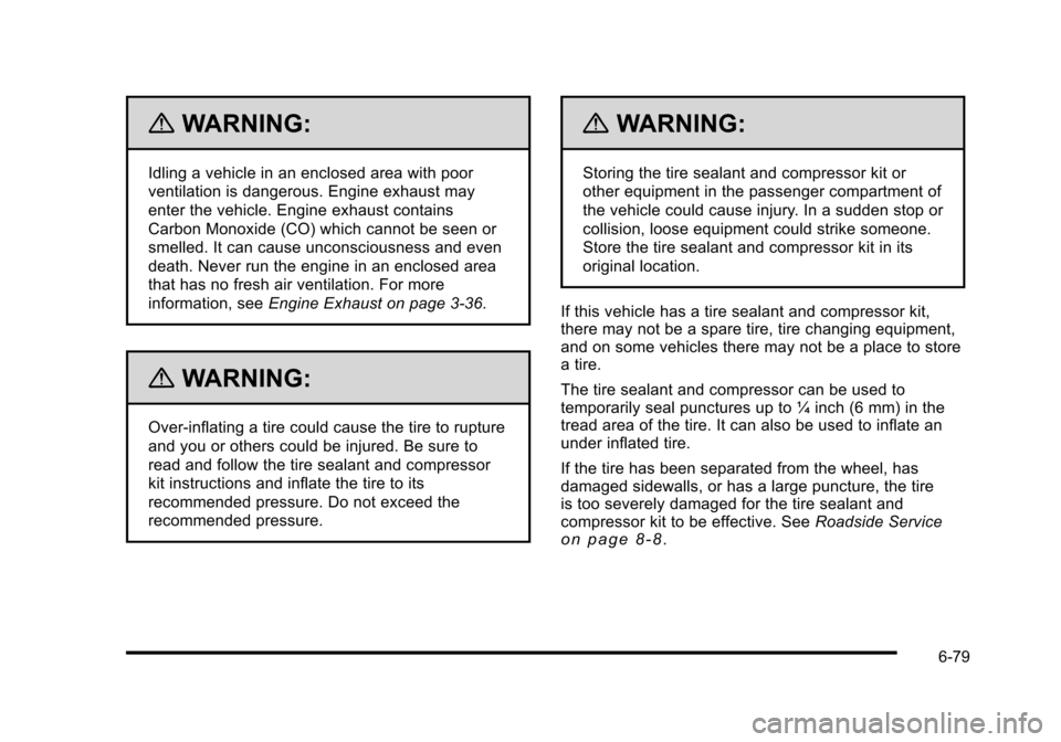 CADILLAC STS 2010 1.G Owners Manual 