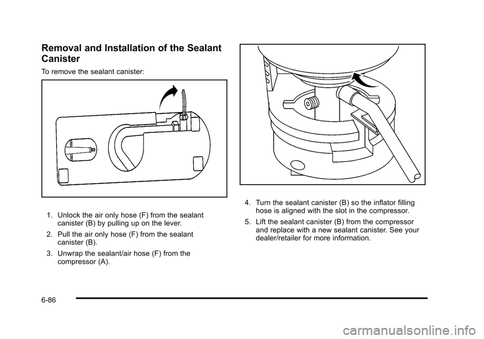 CADILLAC STS 2010 1.G Owners Manual 