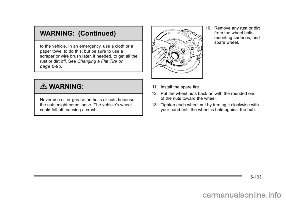 CADILLAC STS 2010 1.G Owners Manual 