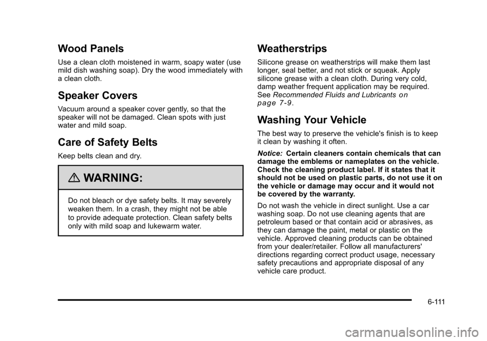 CADILLAC STS 2010 1.G Owners Manual 