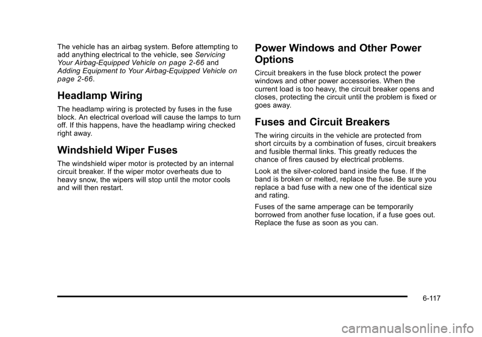 CADILLAC STS 2010 1.G Owners Manual 