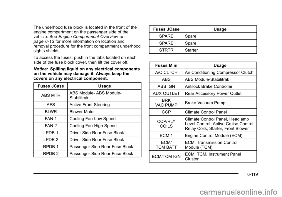 CADILLAC STS 2010 1.G Owners Manual 