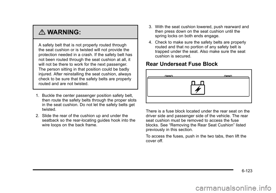 CADILLAC STS 2010 1.G Owners Manual 