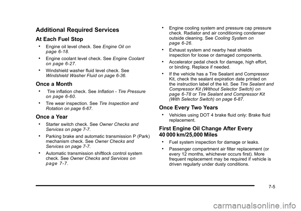 CADILLAC STS 2010 1.G Owners Manual 