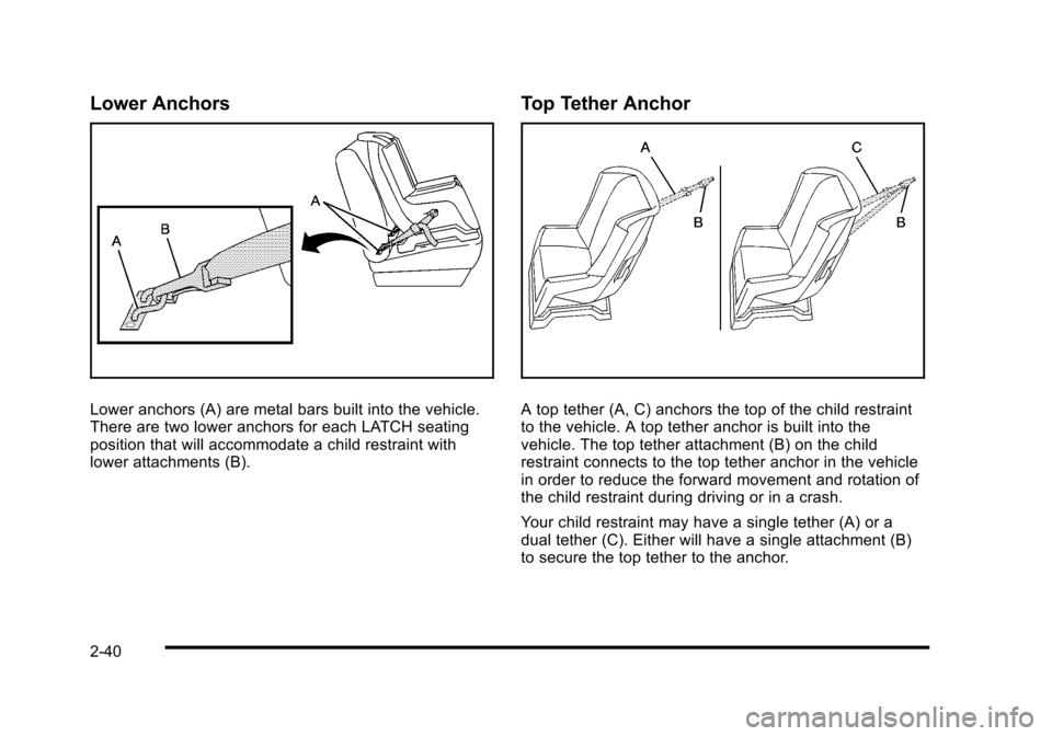 CADILLAC STS 2010 1.G Owners Manual 