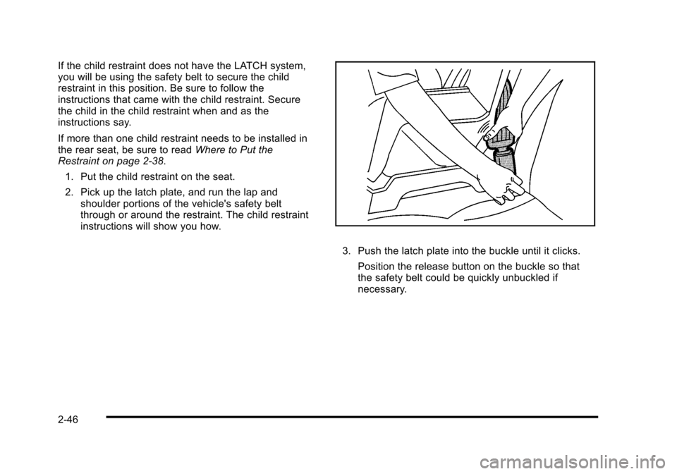 CADILLAC STS 2010 1.G Owners Manual 