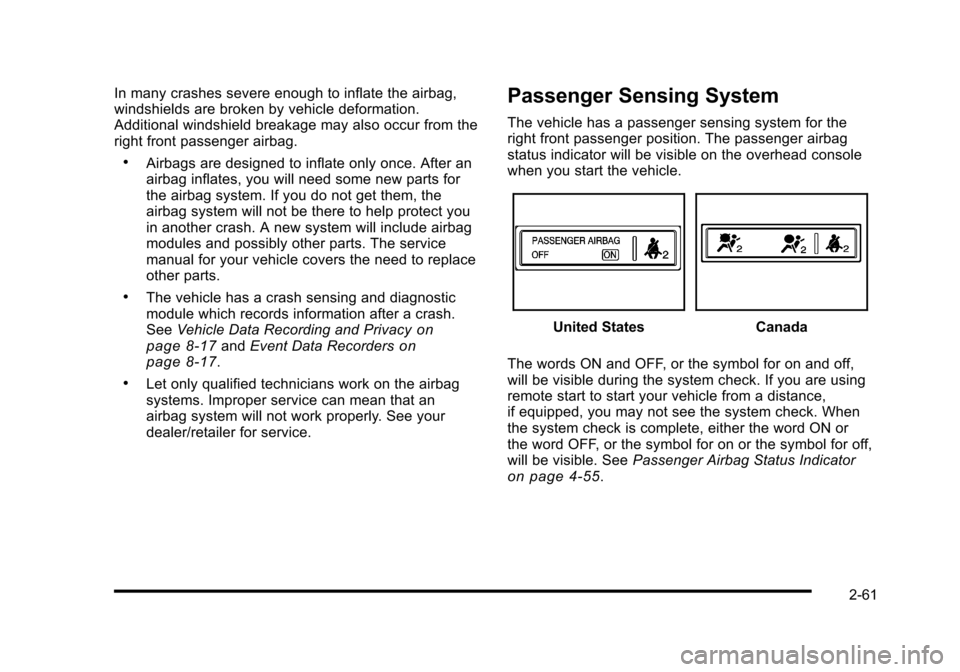 CADILLAC STS 2010 1.G Owners Manual 