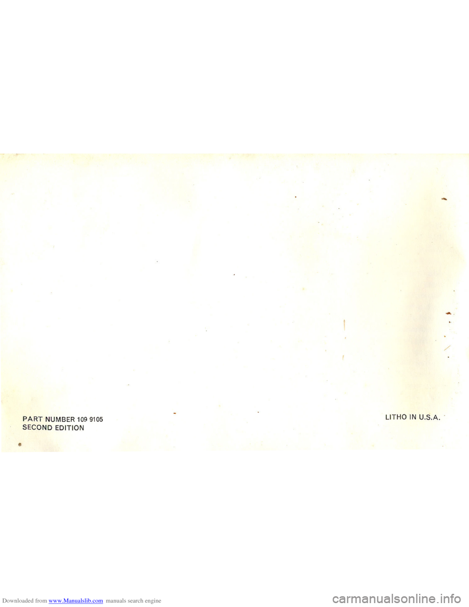 CADILLAC FLEETWOOD 75 1965 1.G Owners Manual Downloaded from www.Manualslib.com manuals search engine   