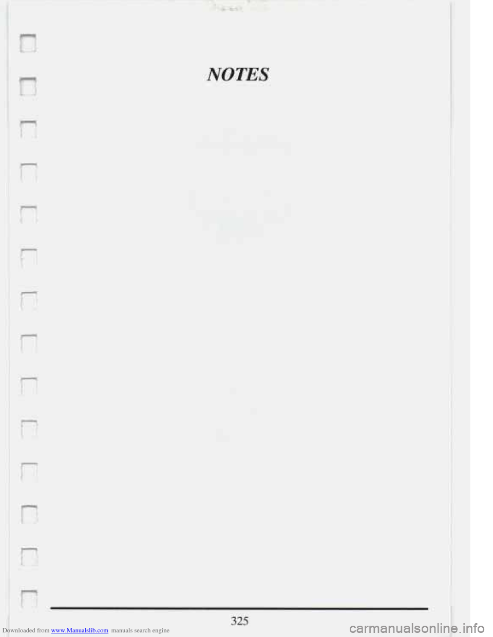 CADILLAC FLEETWOOD 1993 2.G Owners Manual Downloaded from www.Manualslib.com manuals search engine .. , ,. .. .. . . ..88    