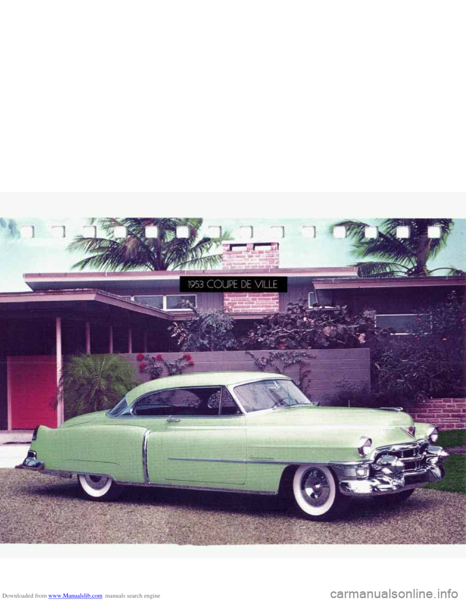 CADILLAC FLEETWOOD 1993 2.G Owners Manual Downloaded from www.Manualslib.com manuals search engine   