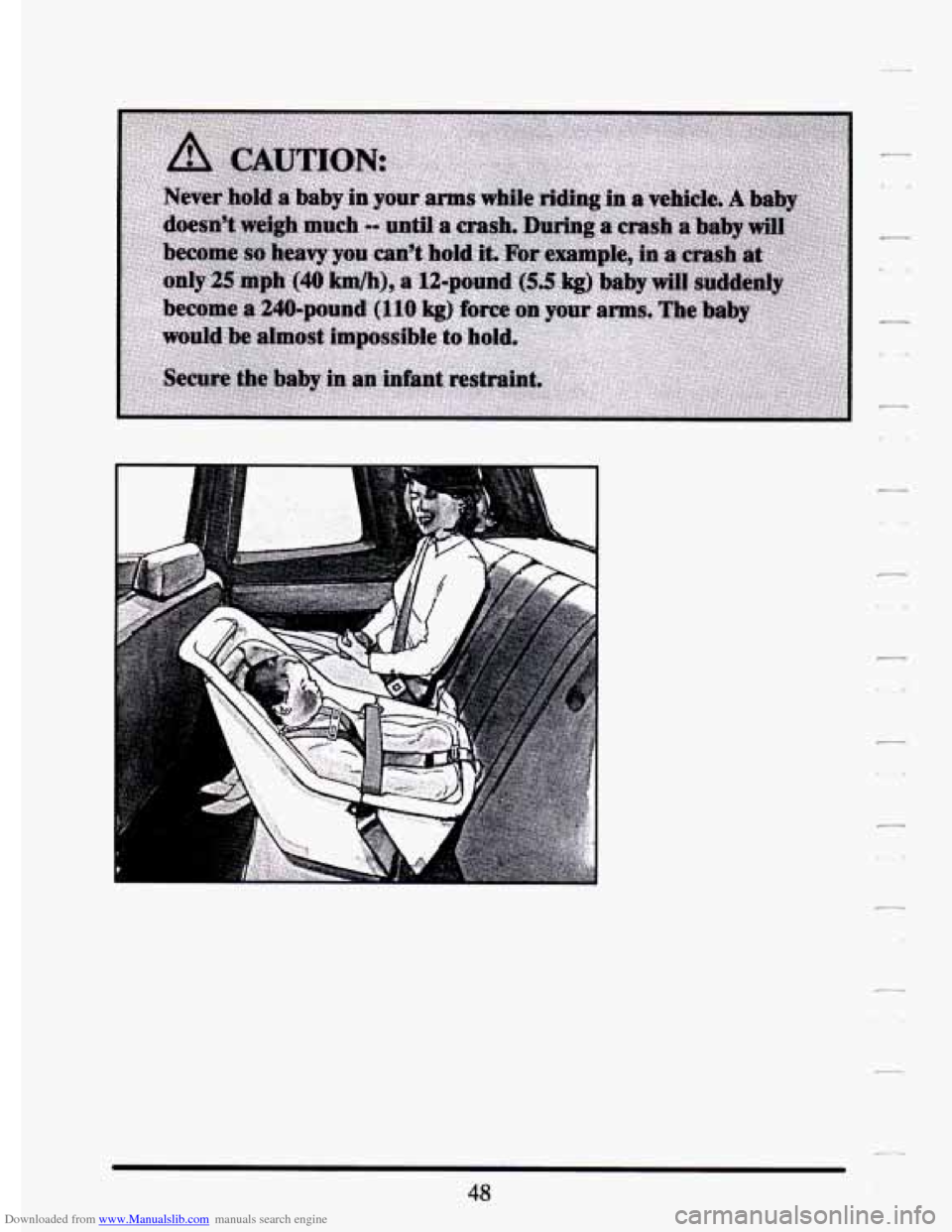 CADILLAC ELDORADO 1994 10.G Owners Manual Downloaded from www.Manualslib.com manuals search engine   