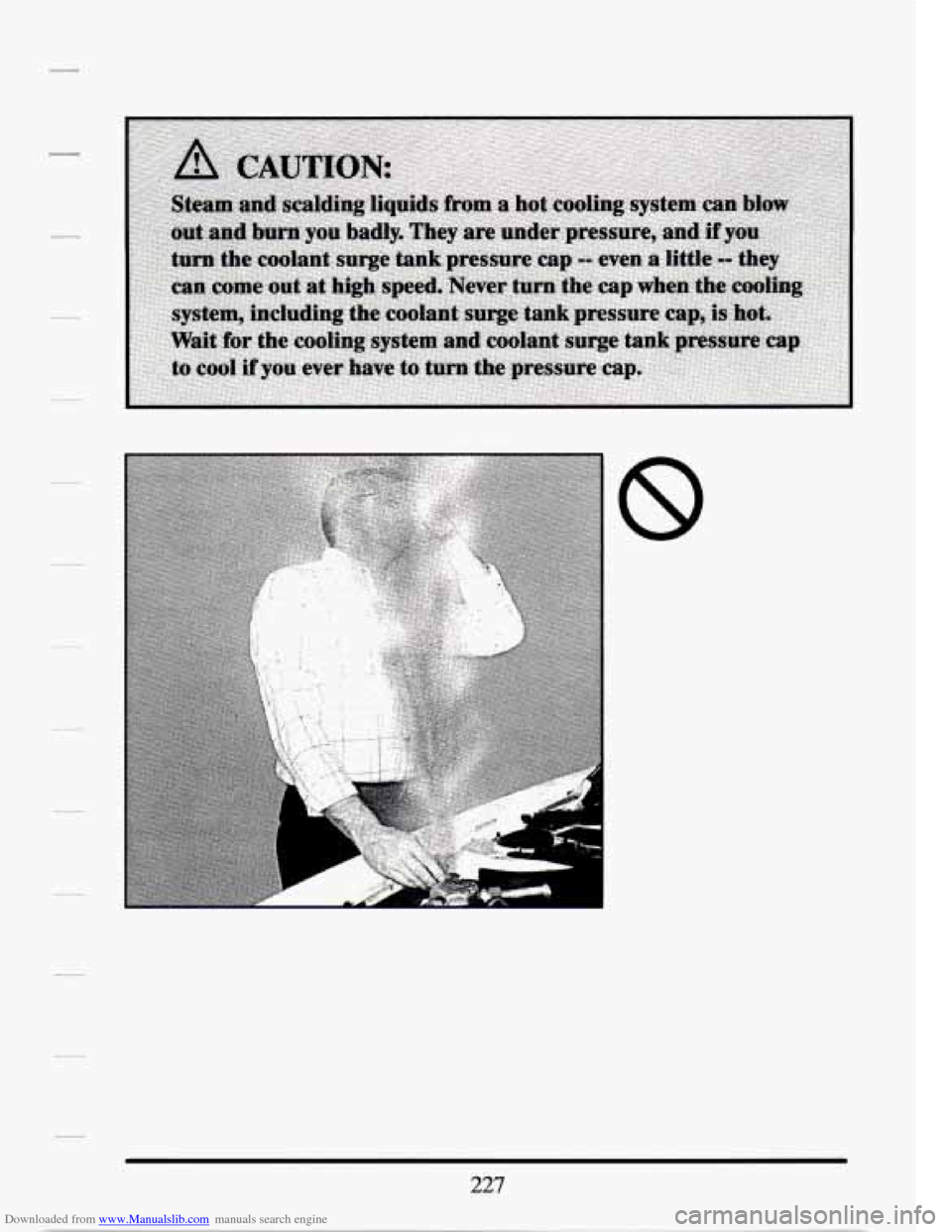 CADILLAC SEVILLE 1994 4.G Owners Manual Downloaded from www.Manualslib.com manuals search engine 227   