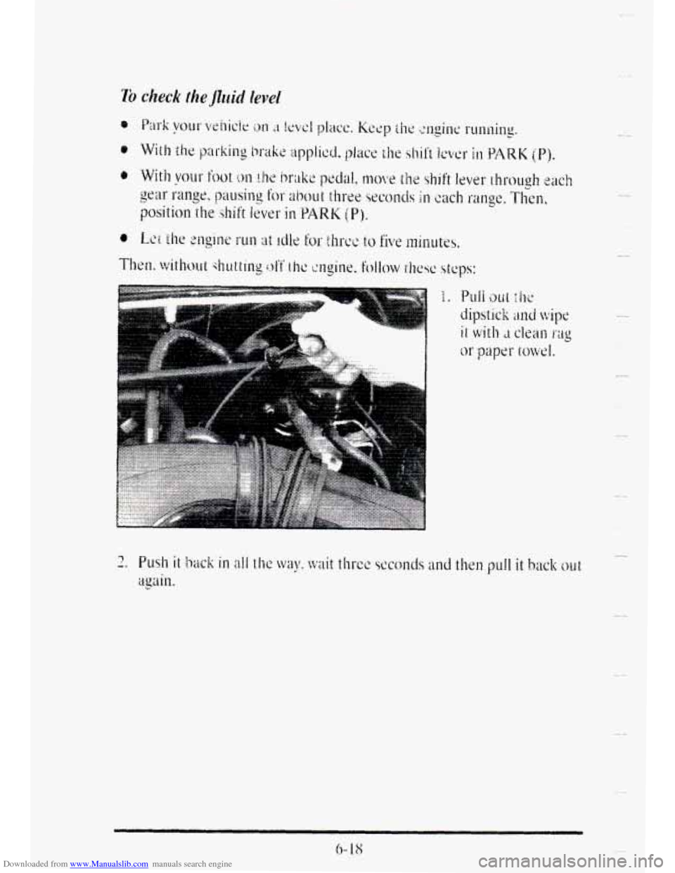 CADILLAC DEVILLE 1995 7.G Owners Manual Downloaded from www.Manualslib.com manuals search engine   
