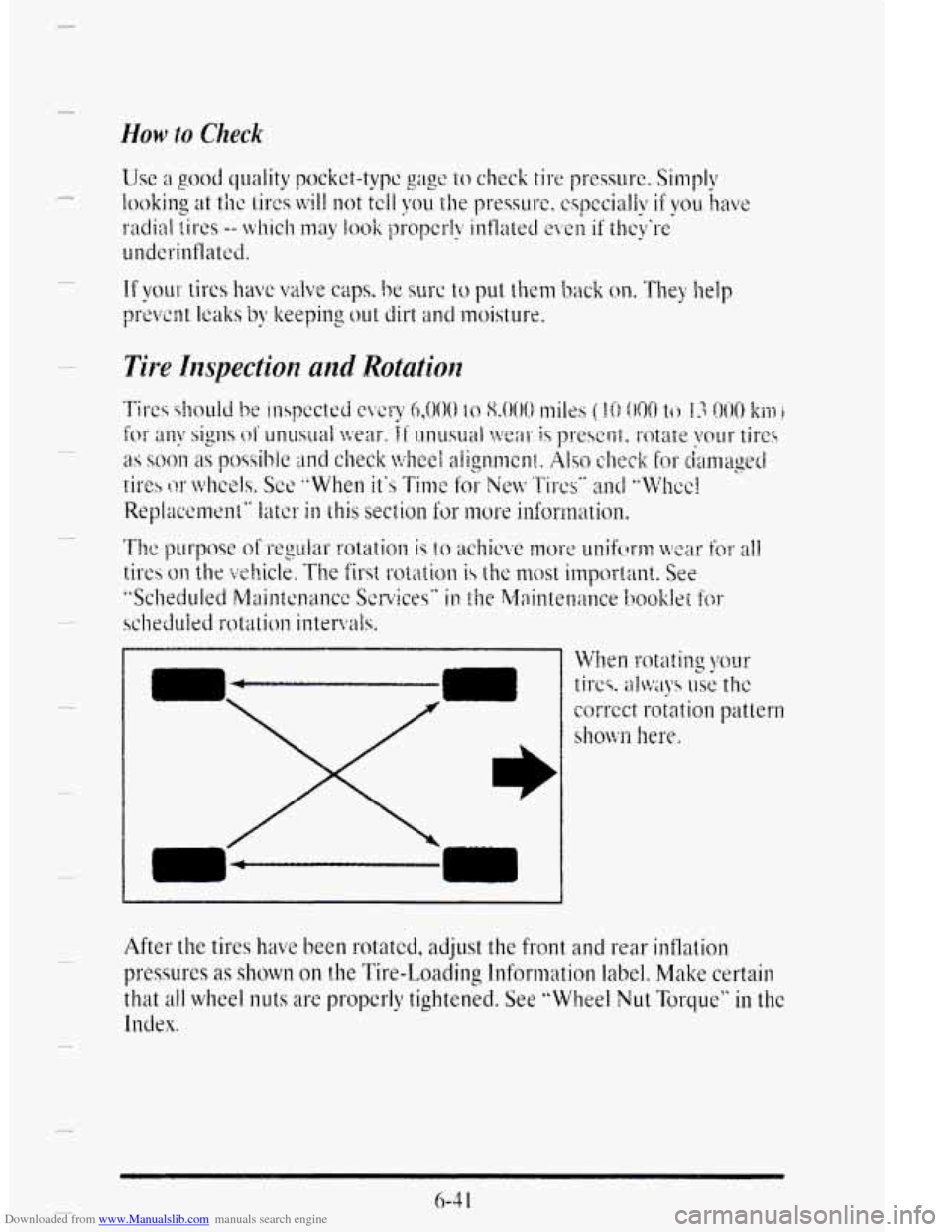 CADILLAC DEVILLE 1995 7.G Owners Manual Downloaded from www.Manualslib.com manuals search engine   